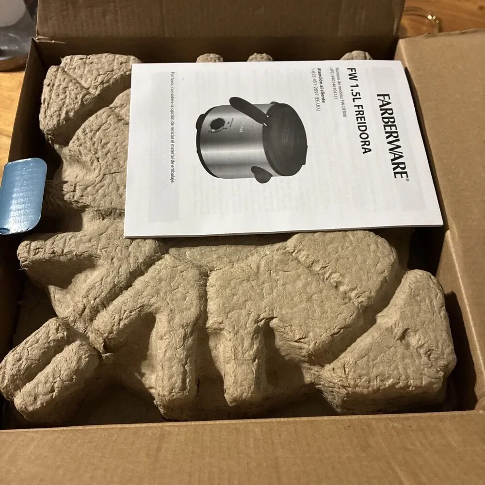 Farberware 1.5 Liter Deep Fryer Stainless Steel Compact Brand New